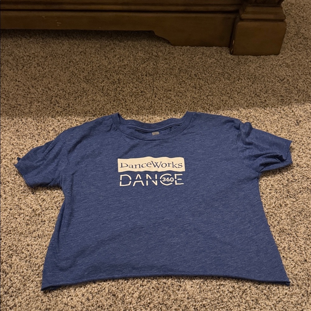 Next Level Apparel Heather Blue T-Shirt